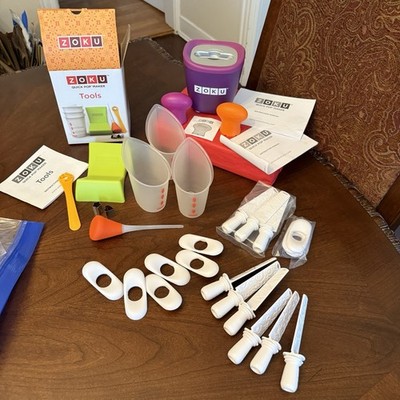Zoku Quick Pop Maker Set & Accessories