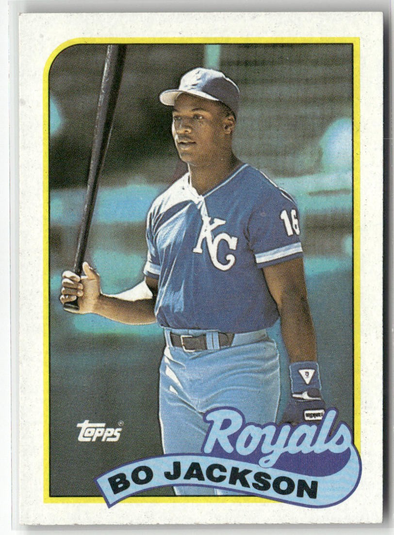 1989 TOPPS #540 BO JACKSON KANSAS CITY ROYALS