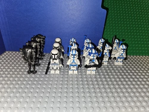 LEGO Star Wars Minifigures Lot Of 17 - Clones, Imperial Commandos, Battle Droids