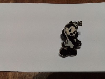 Disney Oswald's Girlfriend Ortensia Vintage Black & White Individual Trading Pin