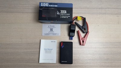 DBPOWER DJS40 Portable Car Jump Starter 8000 mAh 300A Gas Engine up to 2.5L 