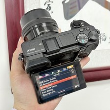 Sony Alpha a6500 Mirrorless Digital Camera with 16-50mm OSS Lens Black