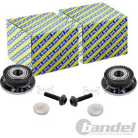 2X Snr RADLAGER-SATZ Hinten Passend FÜR Audi A4 Seat Exeo Links+Rechts