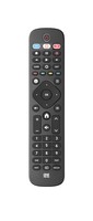 One for All TV Replacement Remotes URC4913 TV Wireless IR Buttons Black Philips