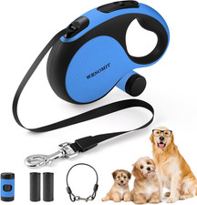 Retractable Dog Leash with Chew-Proof Cable - 26ft Heavy Duty for Large Dogs