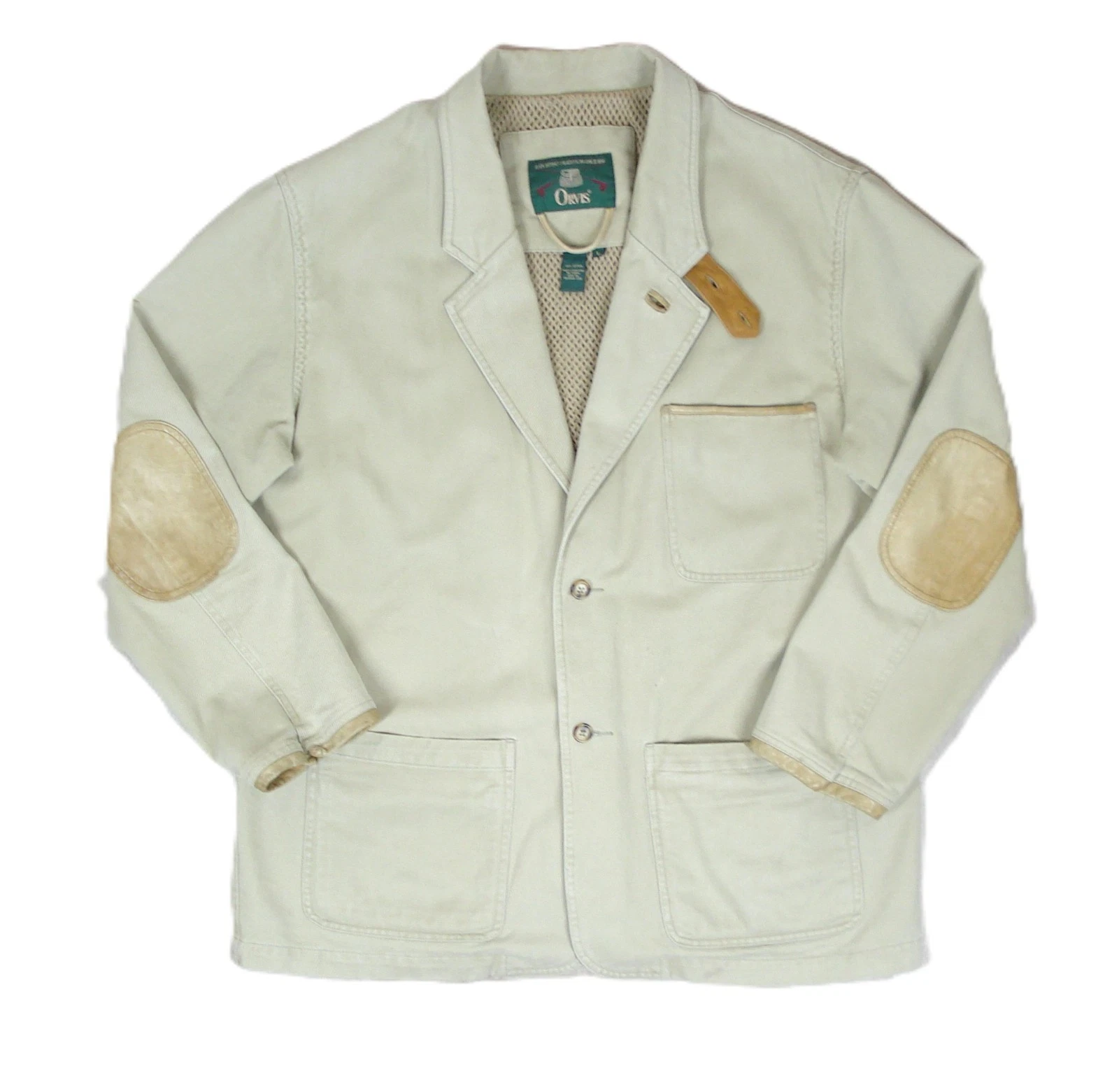 Vintage Orvis Worker Jacket Men's Large Barn Chore Fishing Beige Heavy Cotton
Opens in a new window