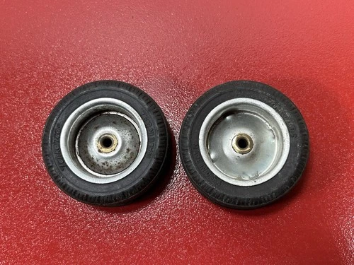 1953 Tonka Truck Dual Rear Wheels/Tires For Custom Or Restoration