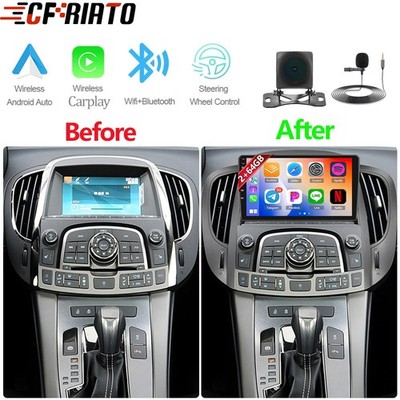 2+64GB CarPlay For Buick Lacrosse 2009-2013 Android 15 Car Stereo Radio RDS CAM