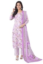 Cotton Printed Readymade Salwar Suit For Women