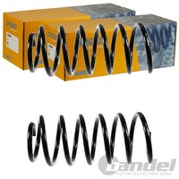 2X Spidan Fahrwerksfedern Vorne Passend FÜR Seat Cordoba Inca Toledo Vw Caddy