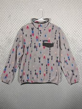 Patagonia Synchilla Snap-T Fleece Pullover Women's Medium Aztec Arrows Jacket