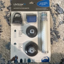  LifeStraw Universal Water Filter Bottle Adapter Kit Fits Select Bottles  🧃