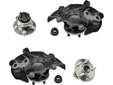 Front and Rear Wheel Hub and Steering Knuckle Kit For Toyota Matrix QT235VB
