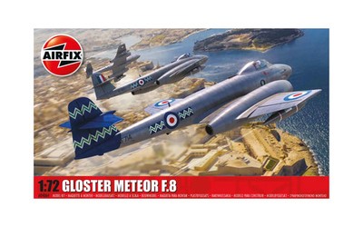 Gloster Meteor F.8 Airfix A04064 skala 1/72