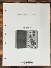 Yamaha NS-690T II Manuale di servizio altoparlante *Originale*