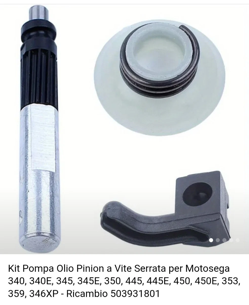 Vasta Gamma Di Ingranaggio Pompe Olio Per Vari Modelli Di Motoseghe - Foto 11