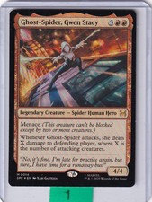 Ghost-Spider Gwen Stacy FOIL * Marvel's Spider Man Eternal MTG