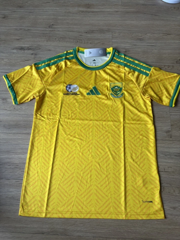 Bafana Bafana South Africa Football World Cup 2026 Home Shirt Yellow L - Image 1 of 3