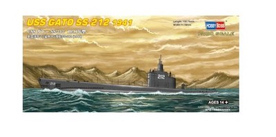 Hobbyboss 87012 - 1/700 USs Gato Ss-212 - 1941 - Neu