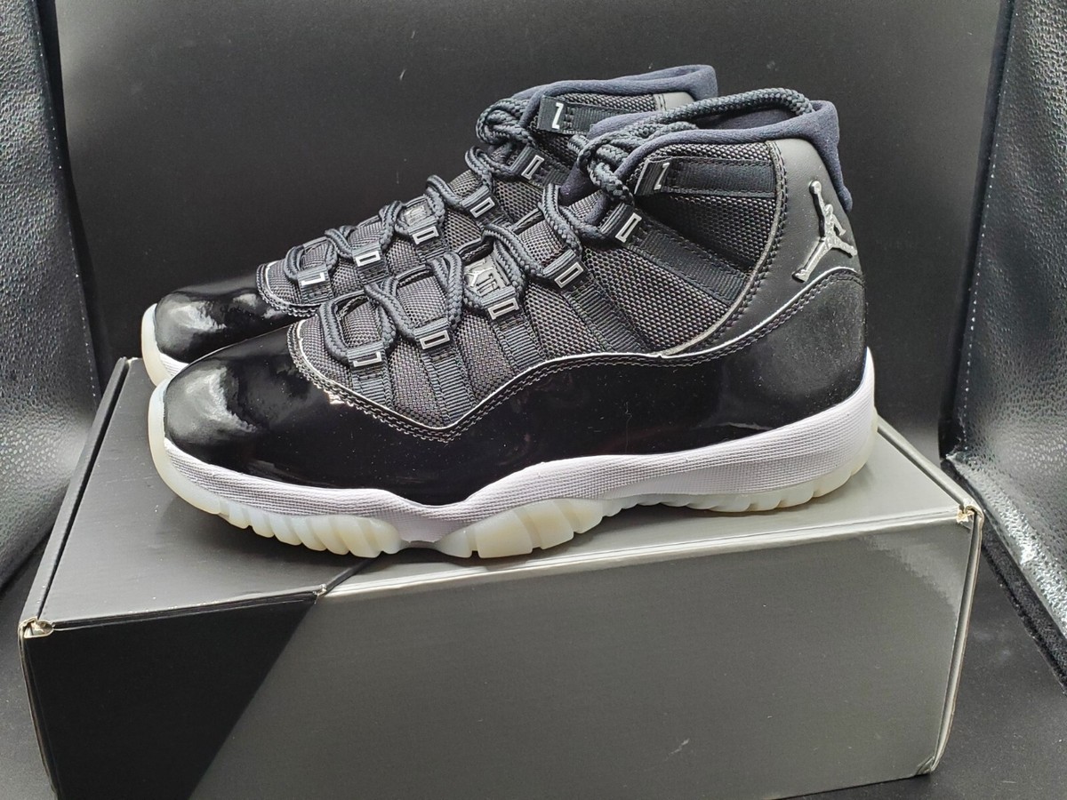 Nike Air Jordan 11 Retro Jubilee Anniversary Women Size 8.5, GS 7Y