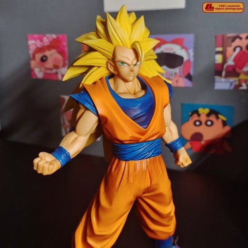Anime Dragon Ball Z Super Saiyan 3 Son Goku Premio E Figura Estatua Juguete Regalo - Imagen 2 de 13