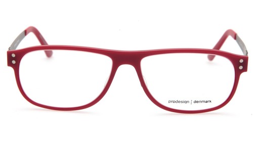 NEW PRODESIGN DENMARK 6512 c.4031 Red EYEGLASSES 55-15-140mm B36mm - Picture 2 of 10