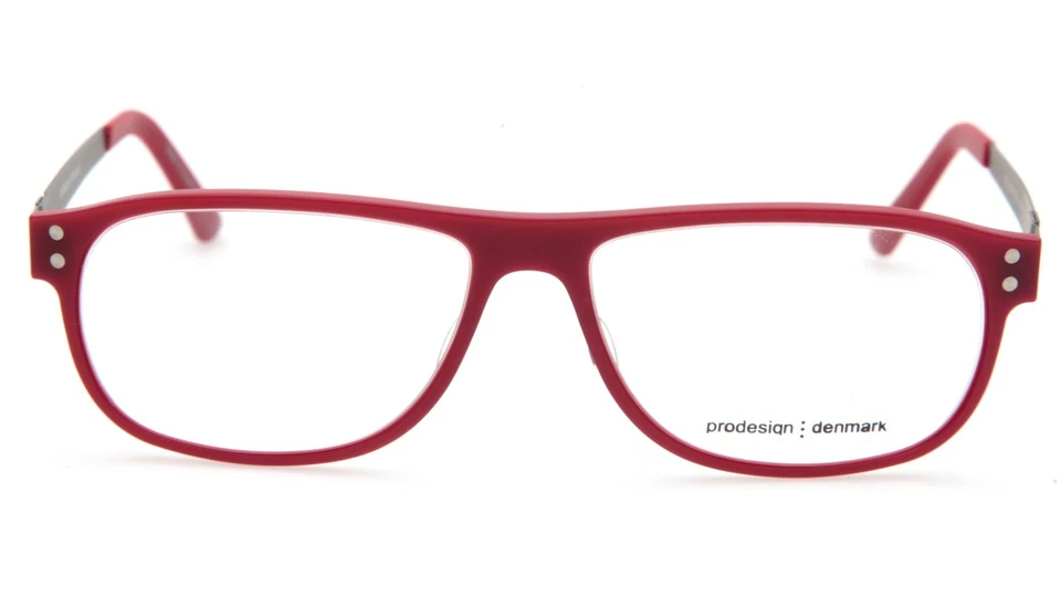 NEW PRODESIGN DENMARK 6512 c.4031 Red EYEGLASSES 55-15-140mm B36mm - Image 2 of 4