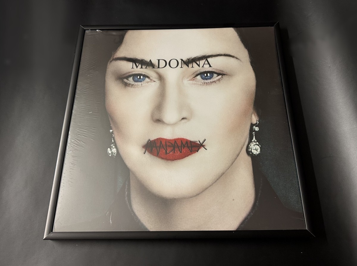 MADONNA MADAME X BLUE VINYL 2 RECORD LP LIMITED Sound of Viny
