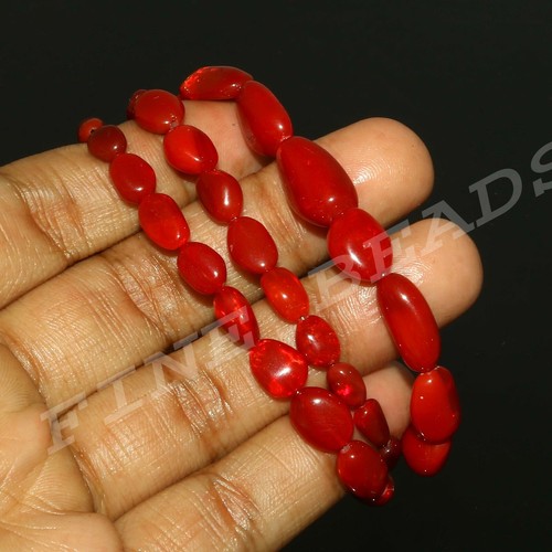 Ethiopian Opal Beads Smooth Opal Nuggets Beaded Necklace Jewelry 1016 - Imagen 8 de 12