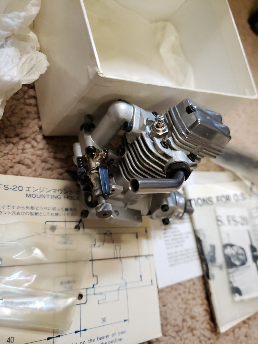 OS FS-20 4サイクルエンジン OS Engine - OS FS-20 four stroke motor - New! GH | eBay