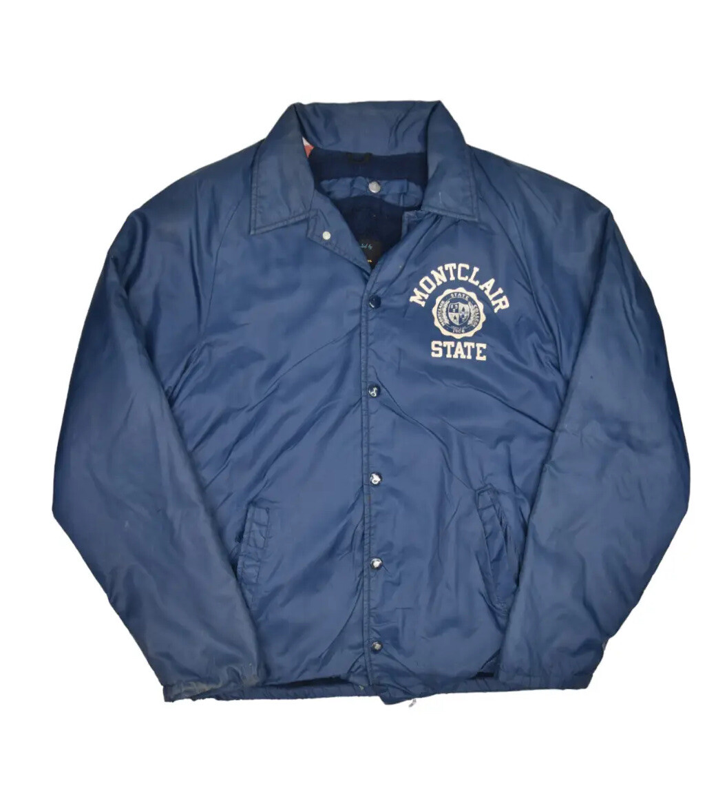 Vintage Champion Running Man Jacket Mens M Montclair Sherpa Vintage Champion Running Man Jacket Mens M Montclair Sherpa