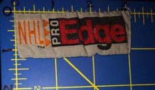 NHL Pro Edge Logo Patch Tag National Hockey League Jersey Uniform USA Canada Ice