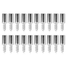Versatile Self tapping Screws for Cabinet Brackets Laminate Supports (20PCS)
