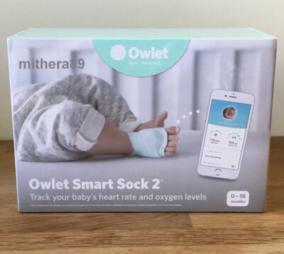 OWLET SMART SOCK Baby Heart Rate Oxygen Level Monitor WiFi iOS