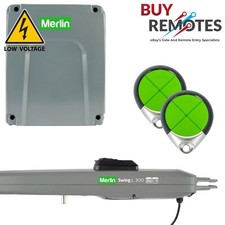 Merlin MGLSK-LV Swing 300 Low Voltage Swinging Gate Motor Kit Suit 2.5m / 300Kg