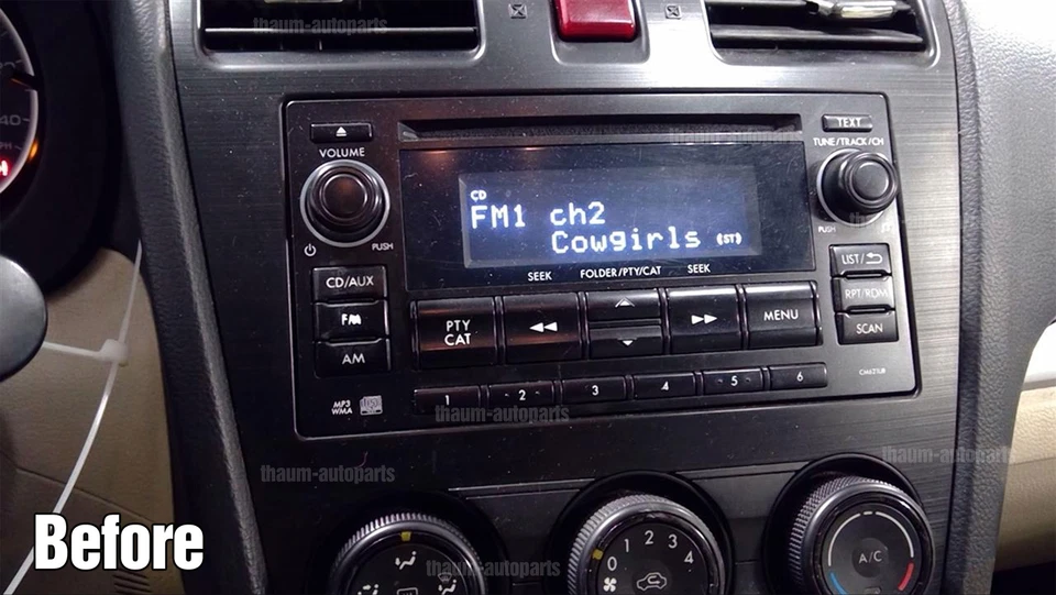 Reproductor de radio estéreo para automóvil 9" para Subaru XV Crosstrek Android CarPlay GPS Navi DSP Foto 3 de 4
