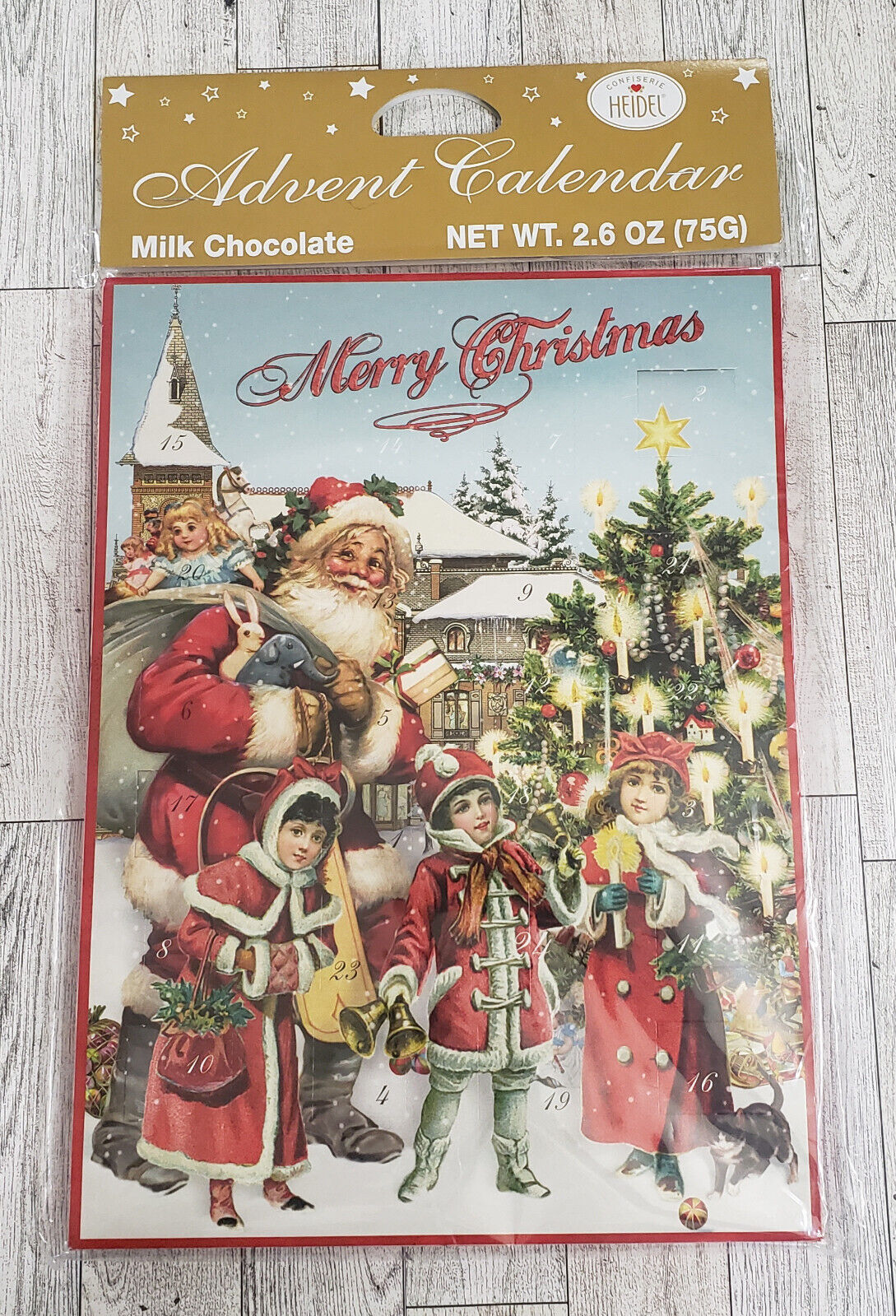 Boite chocolats Nostalgie de Noël Confiserie heidel
