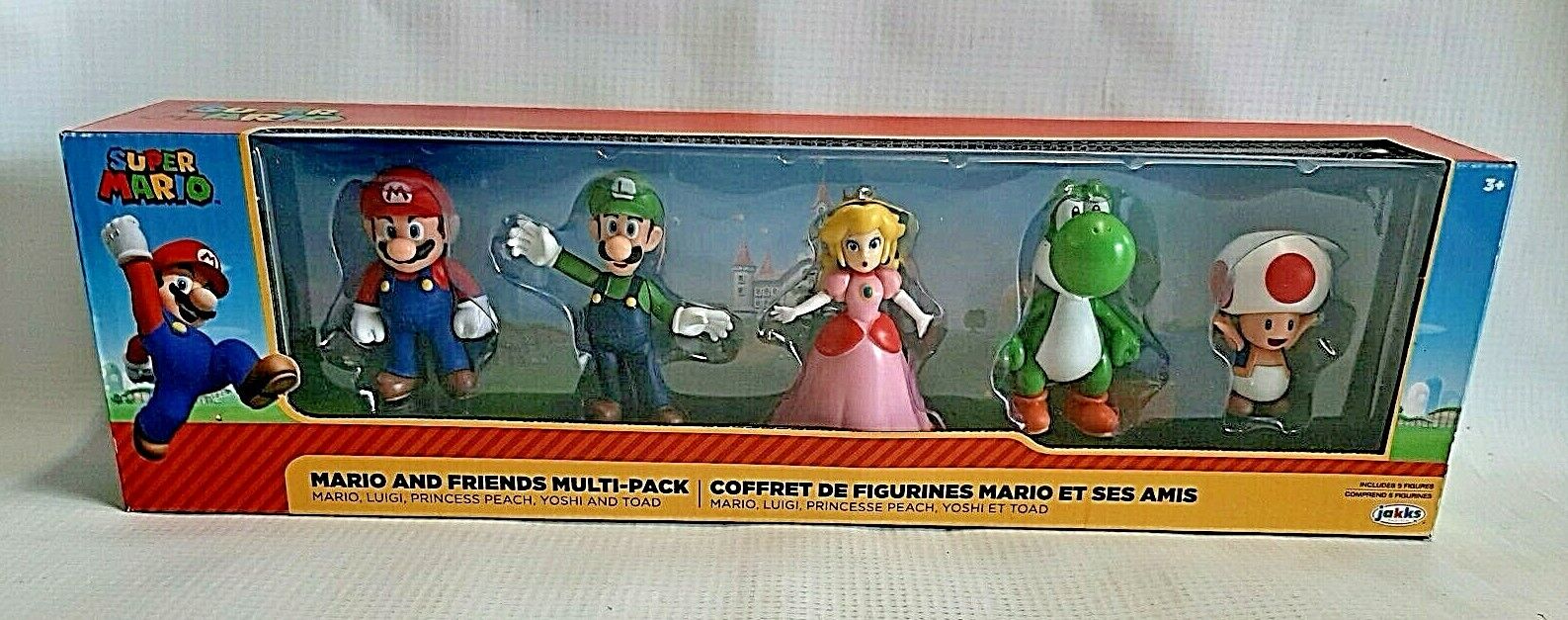 Original Jogo Figuras Set Super Mario Odyssey Multipacks 3 Peças