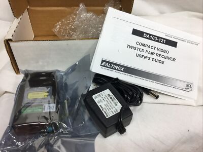 Altinex DA103-120 & DA103-121 VGA Video Extender Over Cat5 Cable