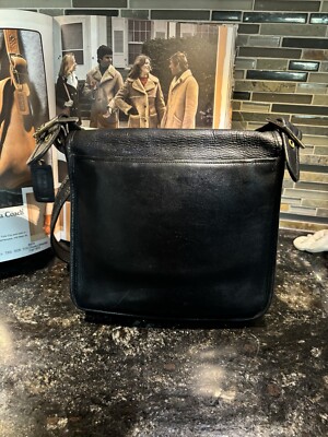 Coach Courier Vintage Bonnie Cashin Bag Pre Creed Leather 8920 NYC