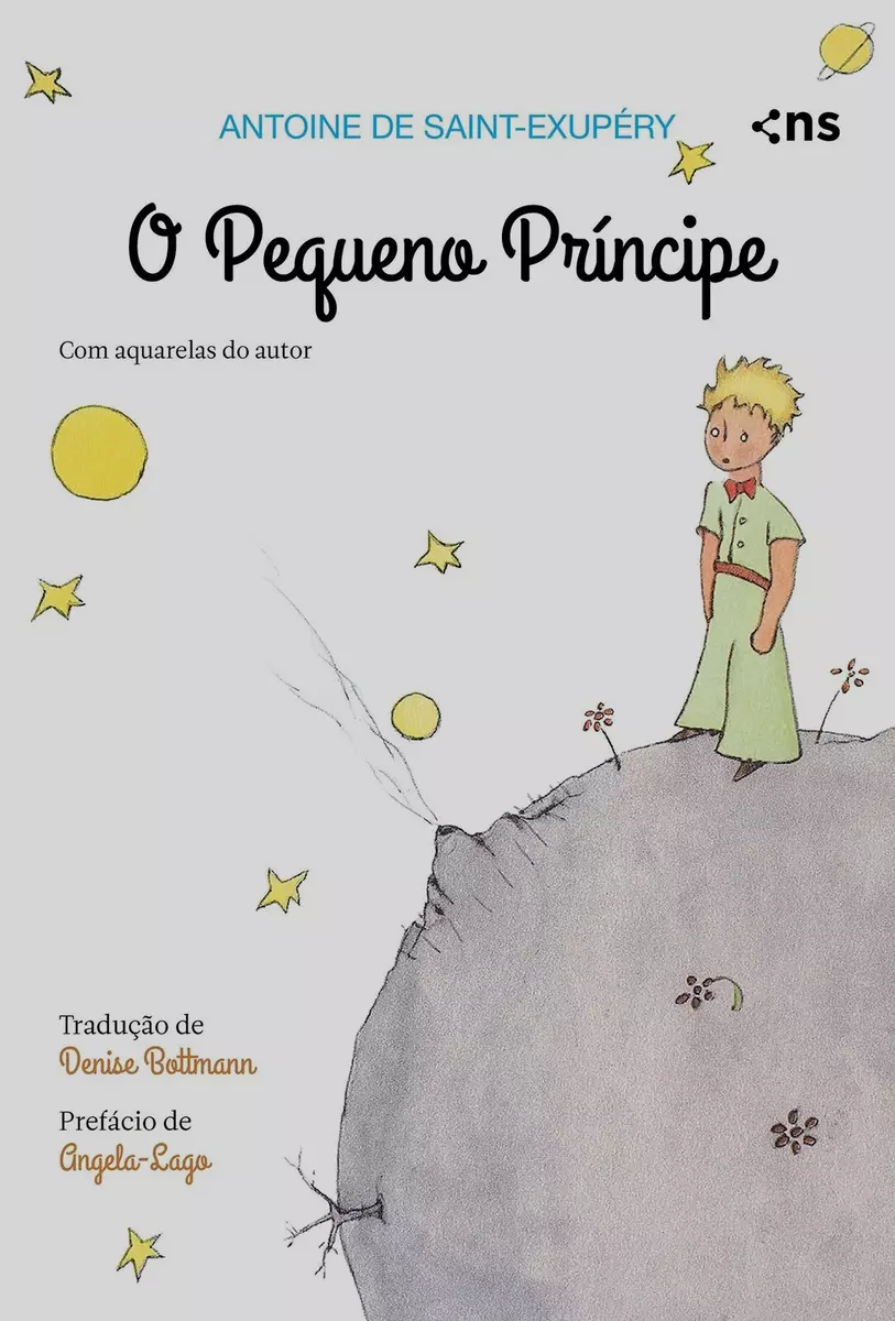 Livro O Pequeno Príncipe Capa Azul - Autor Antoine De Saint-Exupéry