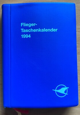 FLIEGER-TASCHENKALENDER 1994 - Pocket Guide for VFR Flights - Ausgabe BRD