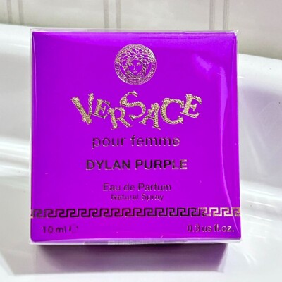 New Sealed Versace Dylan Purple EDP Perfume Women Ovetto Mini