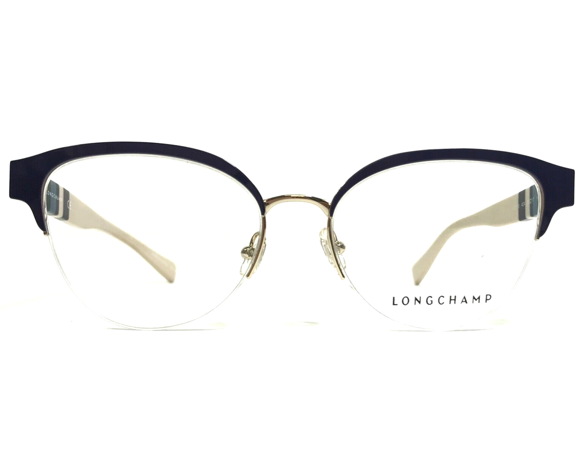 Longchamp L0211O Women\'s Half-Rim Eyeglass Frames Black Tortoise 53-17 Longchamp® Prescription Glasses | CoolFrames | coolframes  main image 3