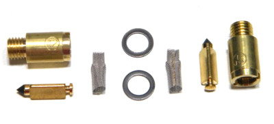 Carter 4 bbl .090 Needle & Seat AFB AVS Edelbrock Sold as Pair (2) W/Filter