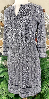 coolibar beach cover up dress Coolibar Women's Balandra Beach Cover-Up UPF 50+, Radiant Coral Delicate Paisley / L