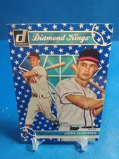 2023 Donruss Baseball Diamond Kings Base Independence Day #13 Eddie Mathews