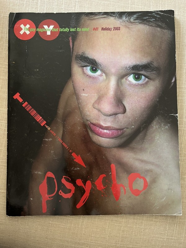XY Magazine #41 - PSYCHO - Holiday 2003 - Mel Roberts, Steven Reigns