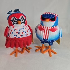Target 2024 Sun Squad Birds 4th Of July NWT Starla Bubba Patriotic American Flag