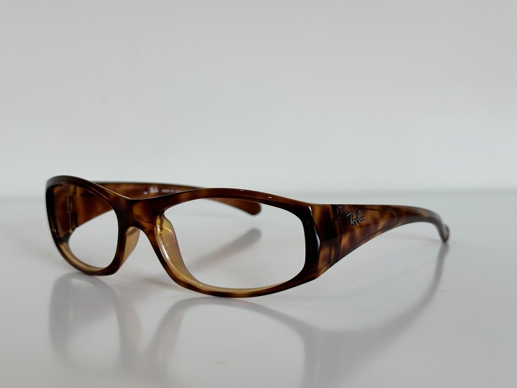 Ray Ban RB 6093 642/57 3P Oval Havana Brown Polarized Sunglasses